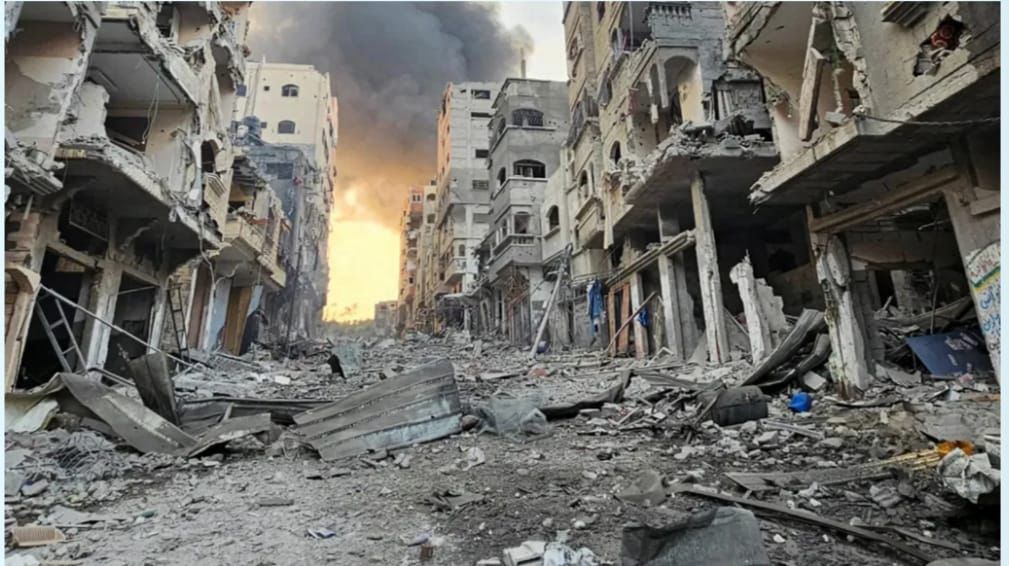 صورة دمار غزة